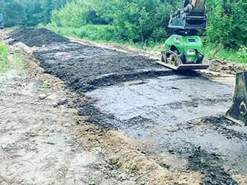 Budowa drogi tymczasowej gmina Wasilków