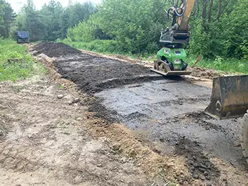 Budowa drogi tymczasowej gmina Wasilków