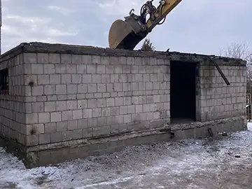 Rozbiórka kotłowni i szklarni Białystok