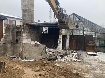 Rozbiórka kotłowni i szklarni Białystok