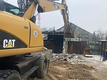 Rozbiórka kotłowni i szklarni Białystok