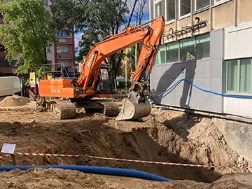 Wykop pod szyb windowy Urząd Marszałkowski dla Budimex