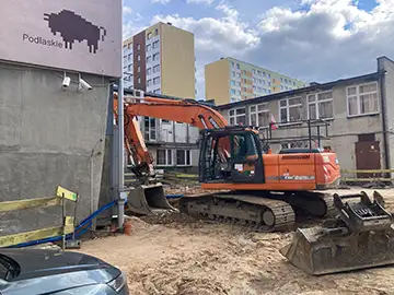 Wykop pod szyb windowy Urząd Marszałkowski dla Budimex