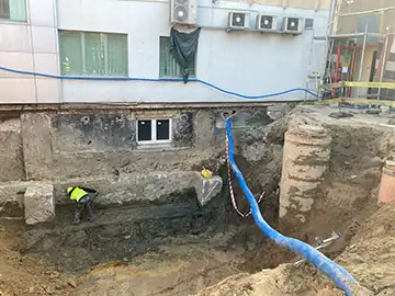 Wykop pod szyb windowy Urząd Marszałkowski dla Budimex